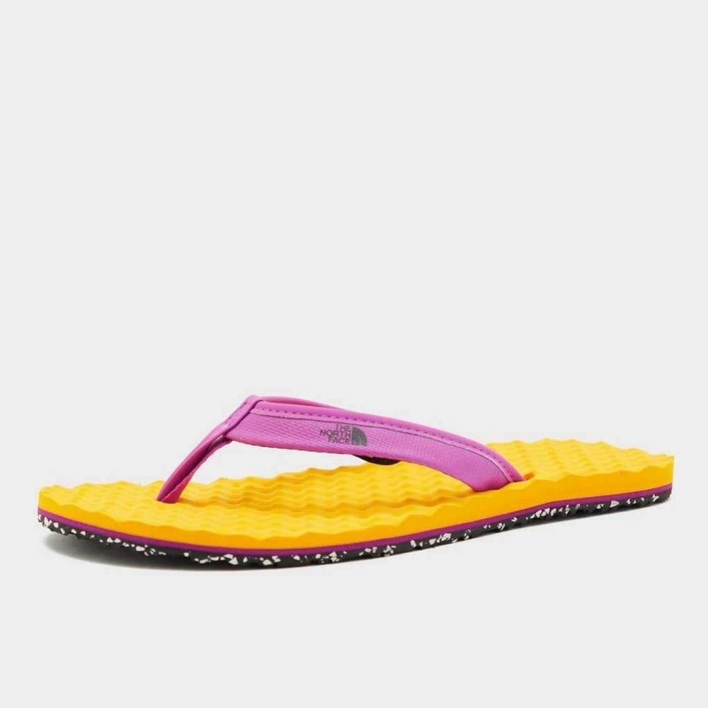 the north face w base camp mini ii summit gold/ purple cactus flower